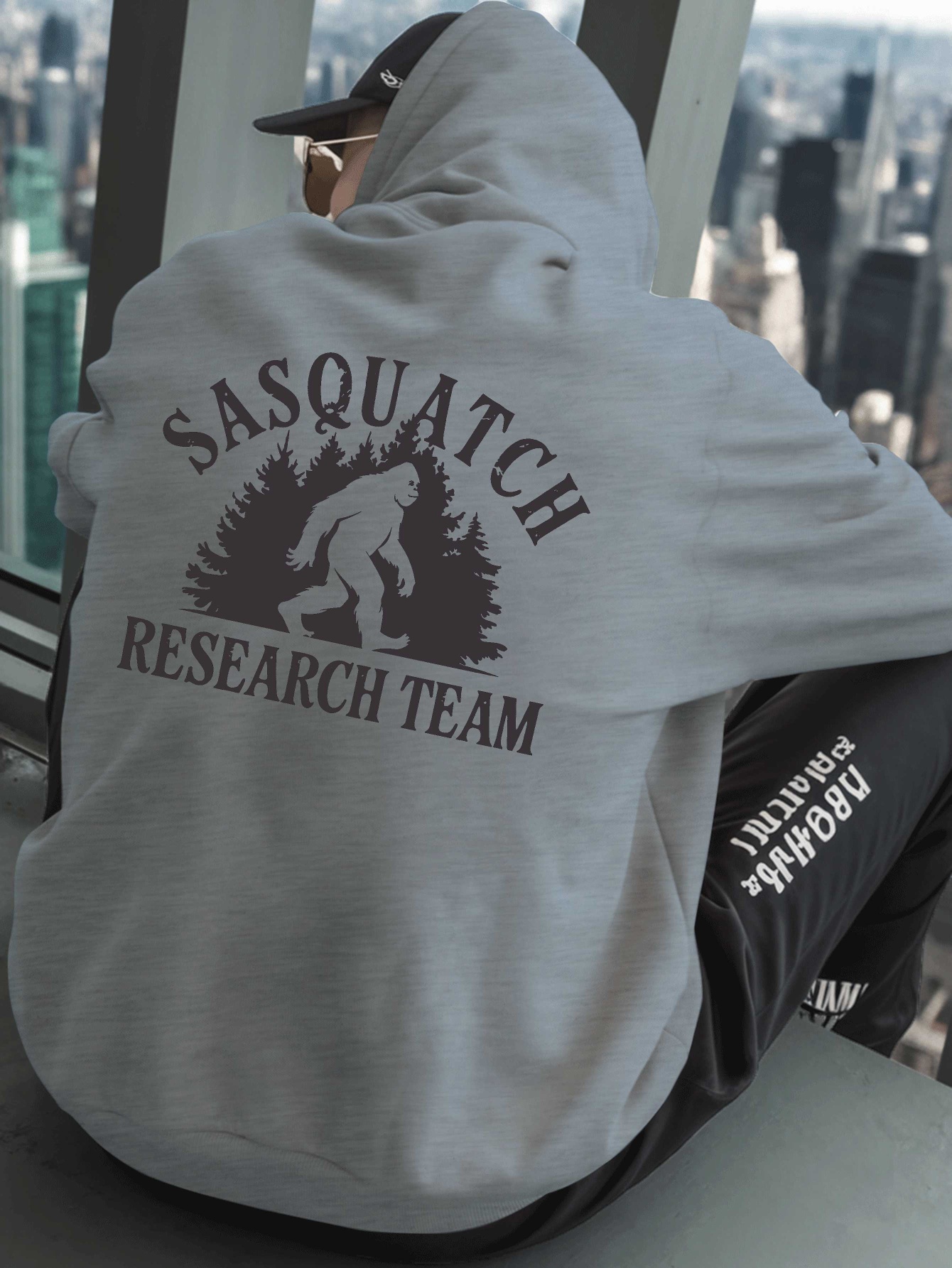 Outdoor Sports Adventure - Men's minimalist trendy street hip-hop hoodedsweatshirt